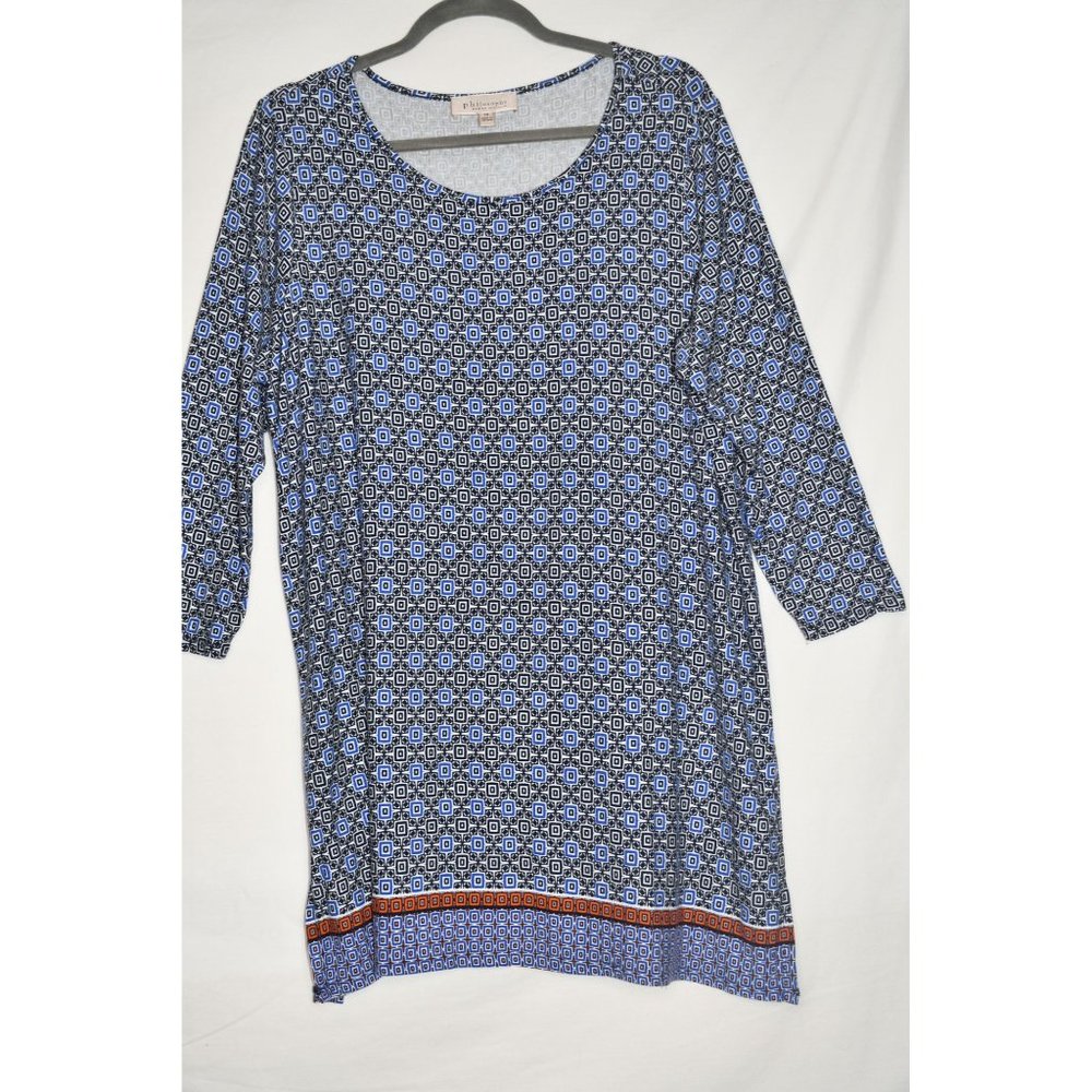 Philosophy Woman 1X Scoop neck Blouse
